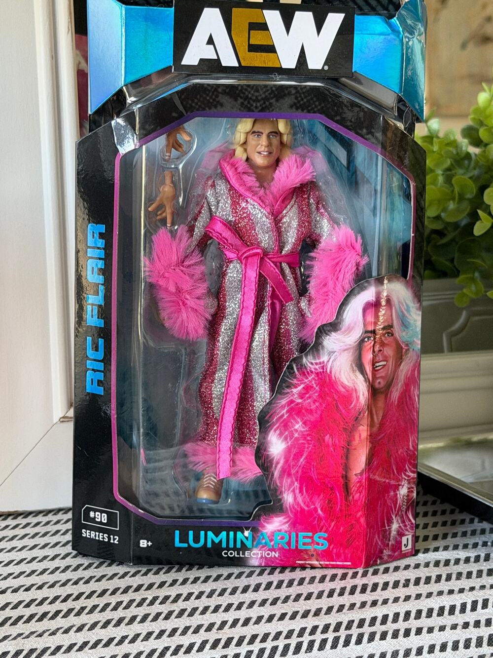AEW Unmatched Series 12 Ric Flair #90 Luminaries Jazwares New MIB 2025